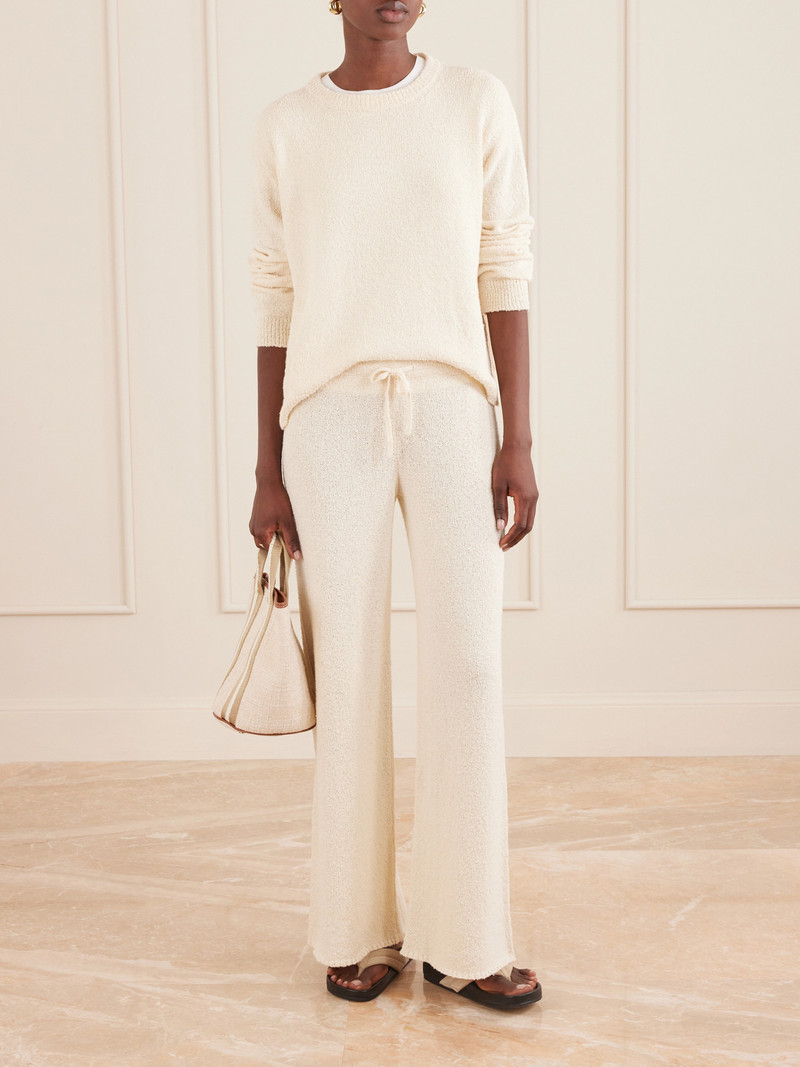 SUZIE KONDI Kismet Knitted Cotton Sweater outlook