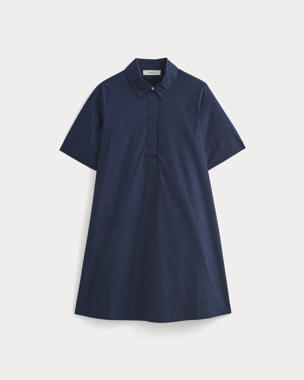 POPOVER MINI SHIRTRDRESS IN ULTRASOFT COTTON - 1