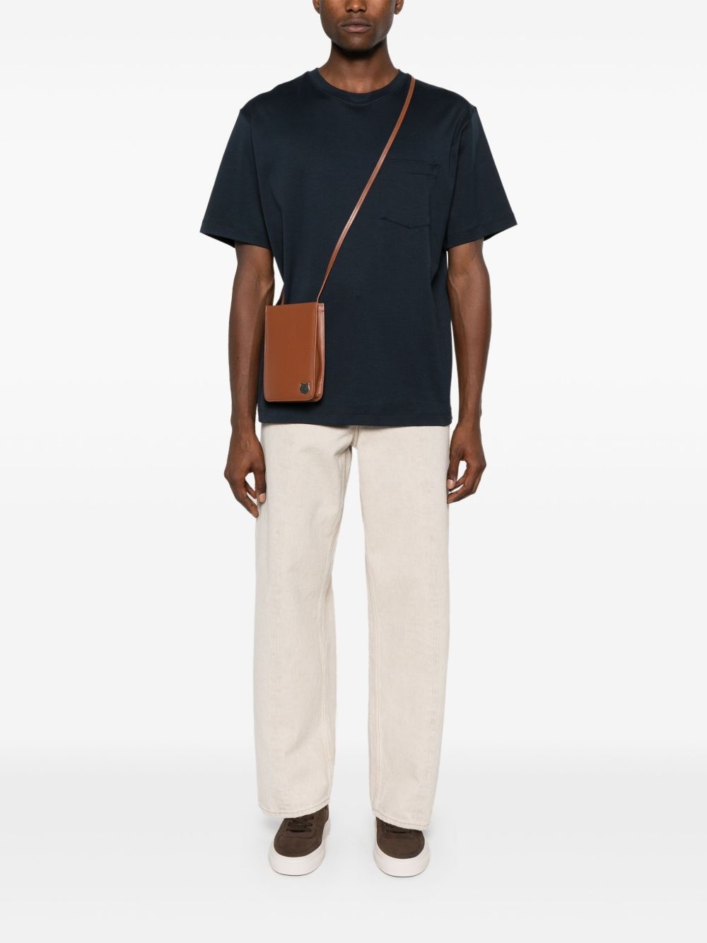 patch-pocket cotton T-shirt - 2