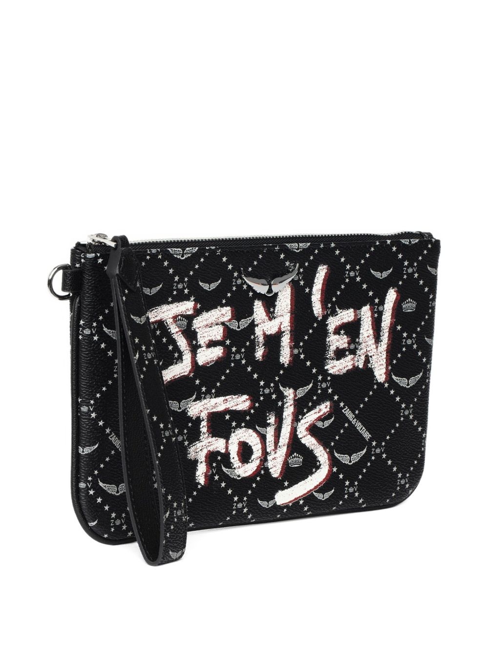 monogram clutch bag - 3