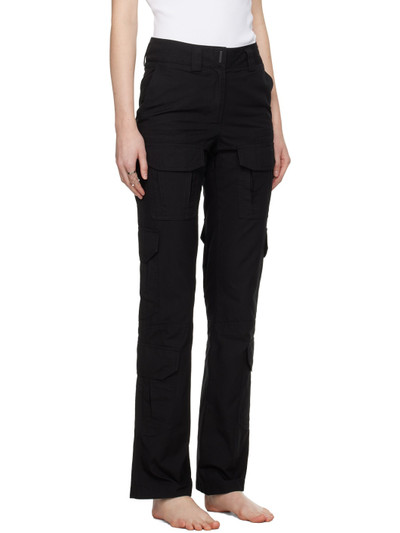 Givenchy Black Bellows Pocket Trousers outlook