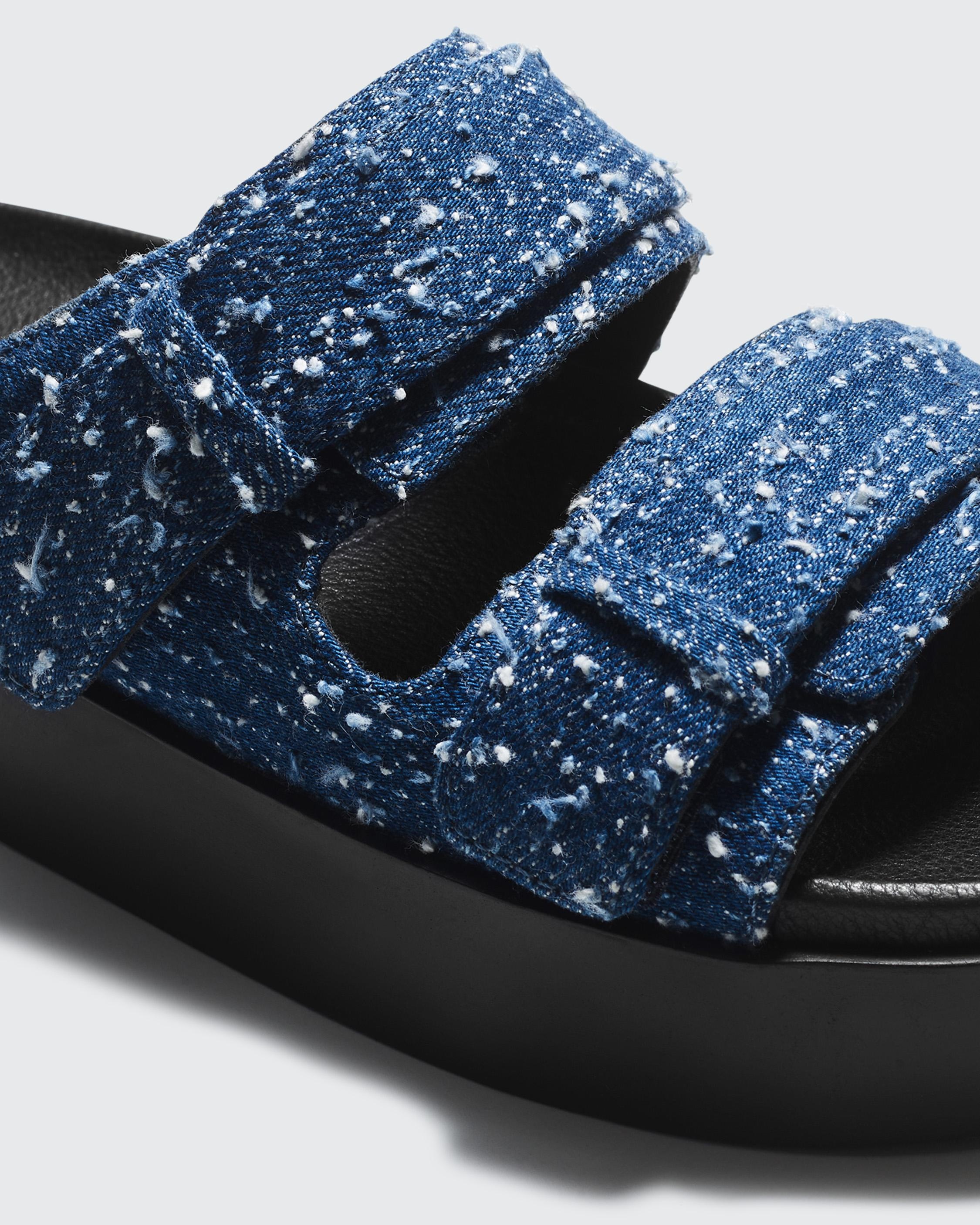 Geo Platform Slide - Denim
Flat Sandal - 7