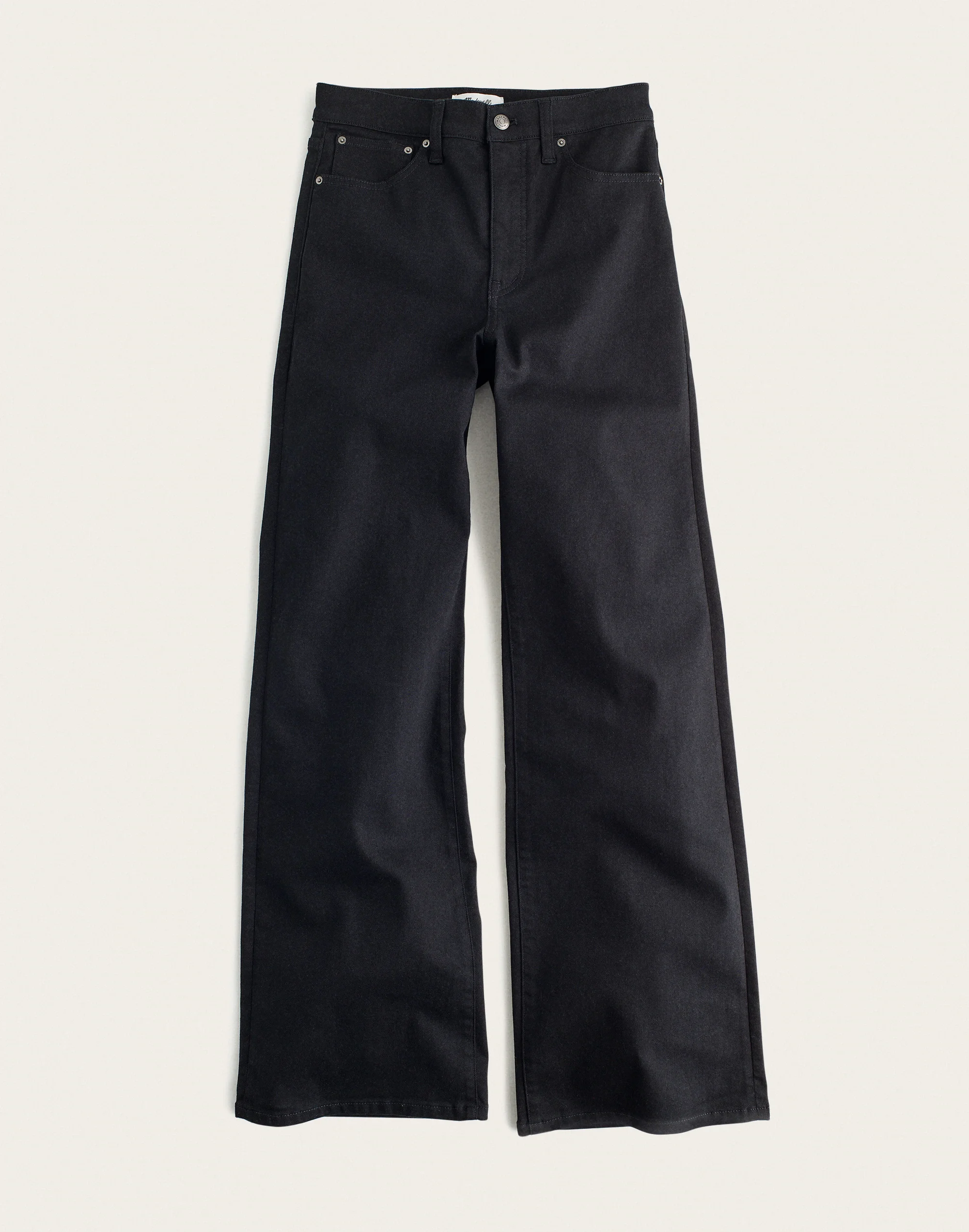 The Flare Crop Jean in Super Stretch Denim - 1