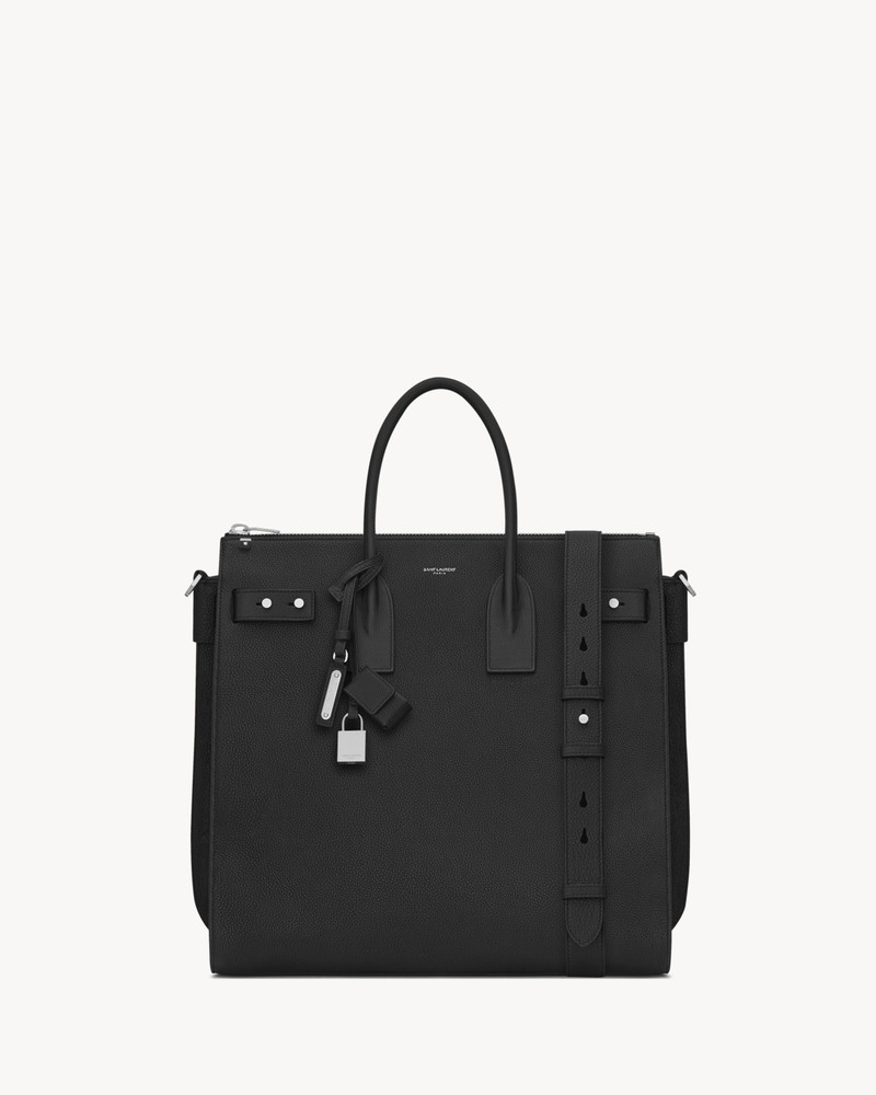 SAC DE JOUR NORTH/SOUTH IN GRAINED LEATHER 1
