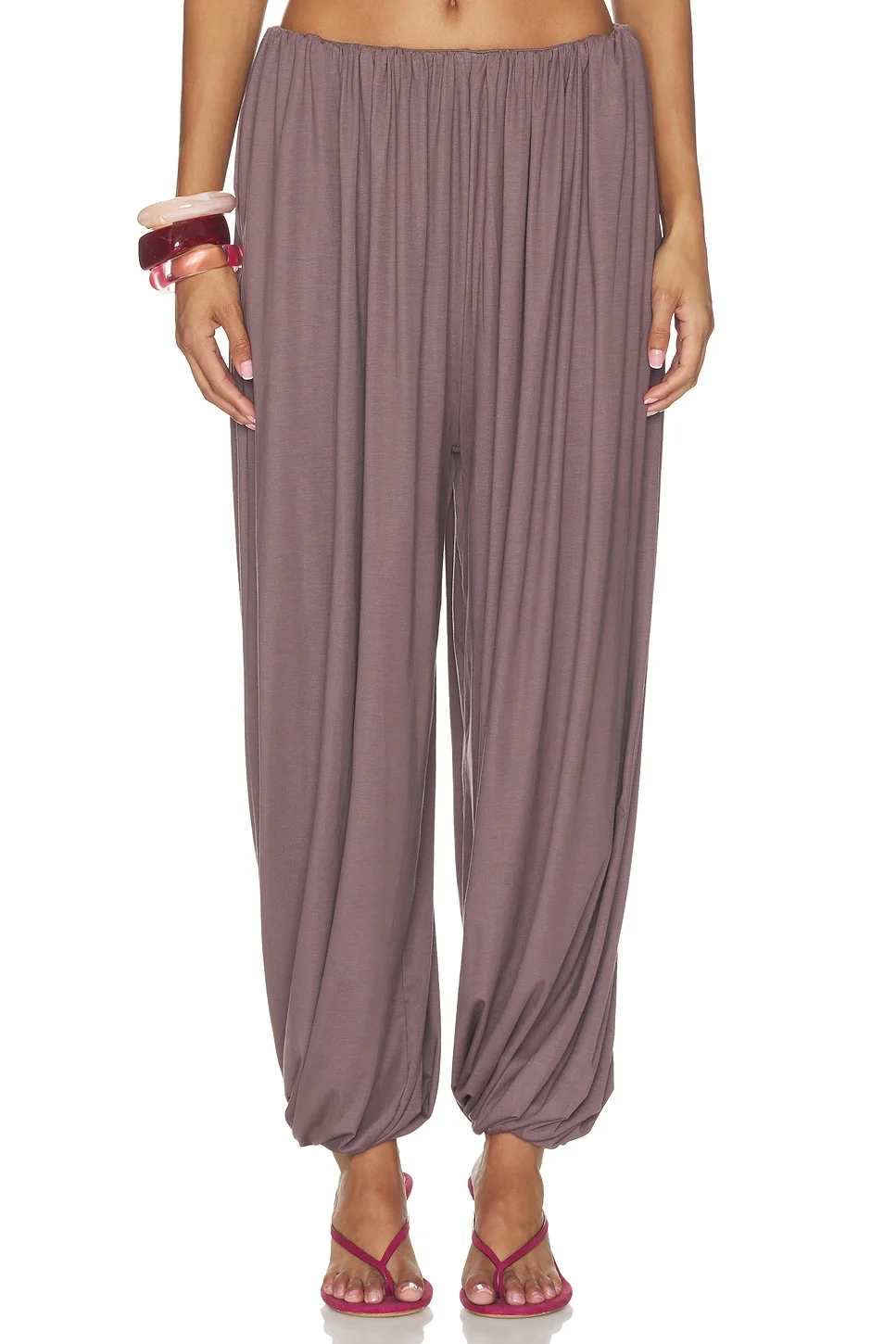 Diane Draped Knit Pants - 1