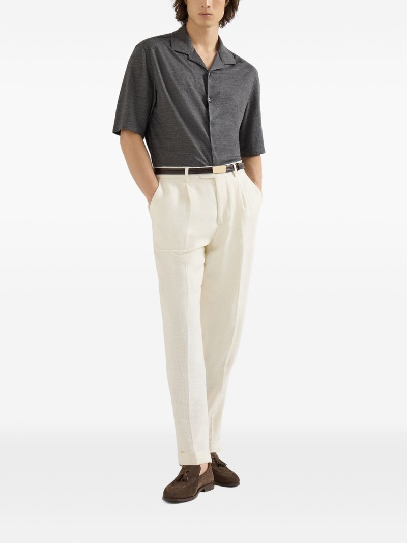Brunello Cucinelli pleated trousers outlook