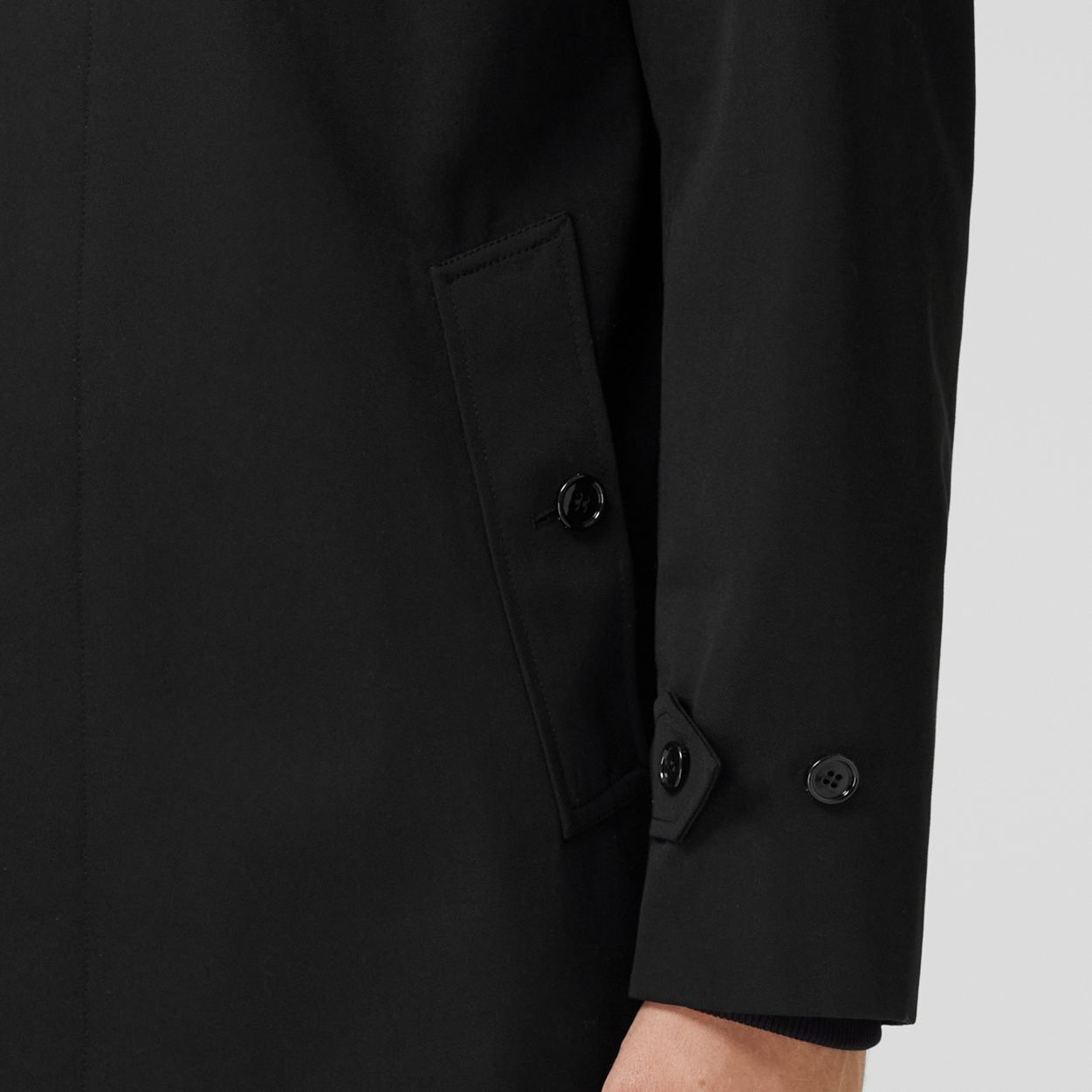 Monogram Motif Cotton Gabardine Car Coat - 5