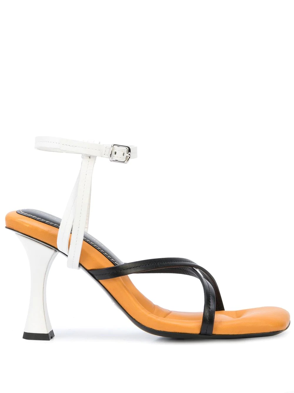 square toe sandals - 1