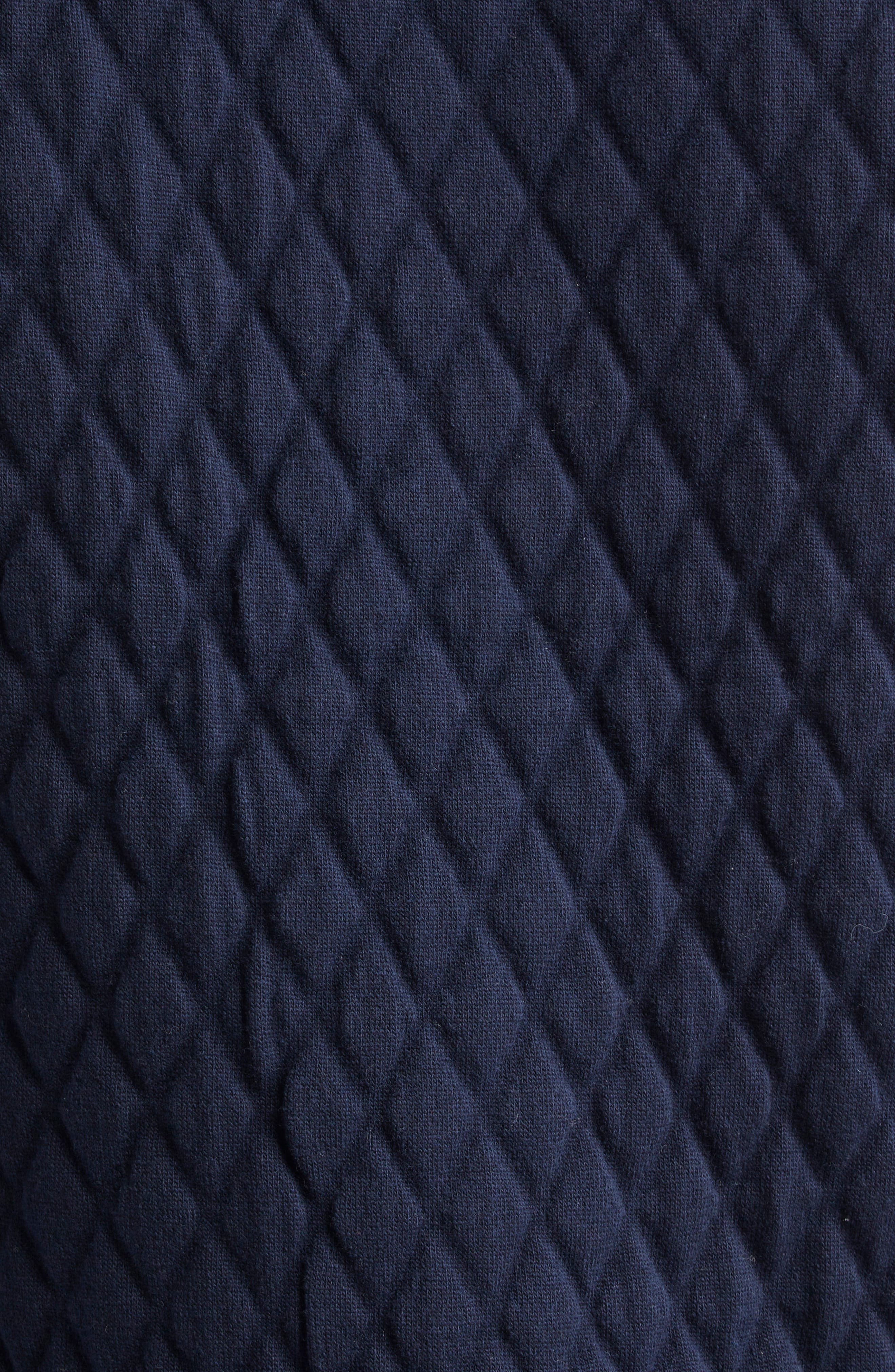 Thom Browne 4-Bar Quilted Virgin Wool Blend Jacket in Navy at Nordstrom - 6