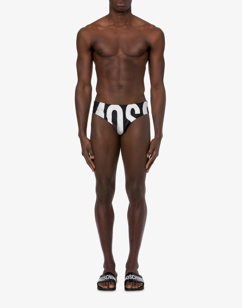 Moschino MAXI LOGO LYCRA BIKINI BOTTOMS outlook