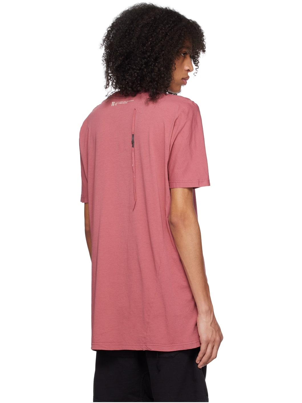 Pink Garment-Dyed T-Shirt - 3