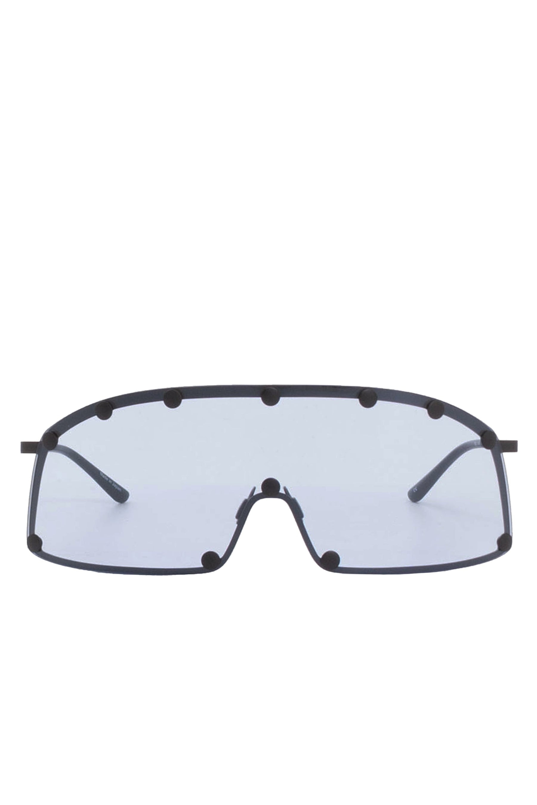 SUNGLASSES SHIELDING / BLK TEMPLE / NUBLUE LENS - 2