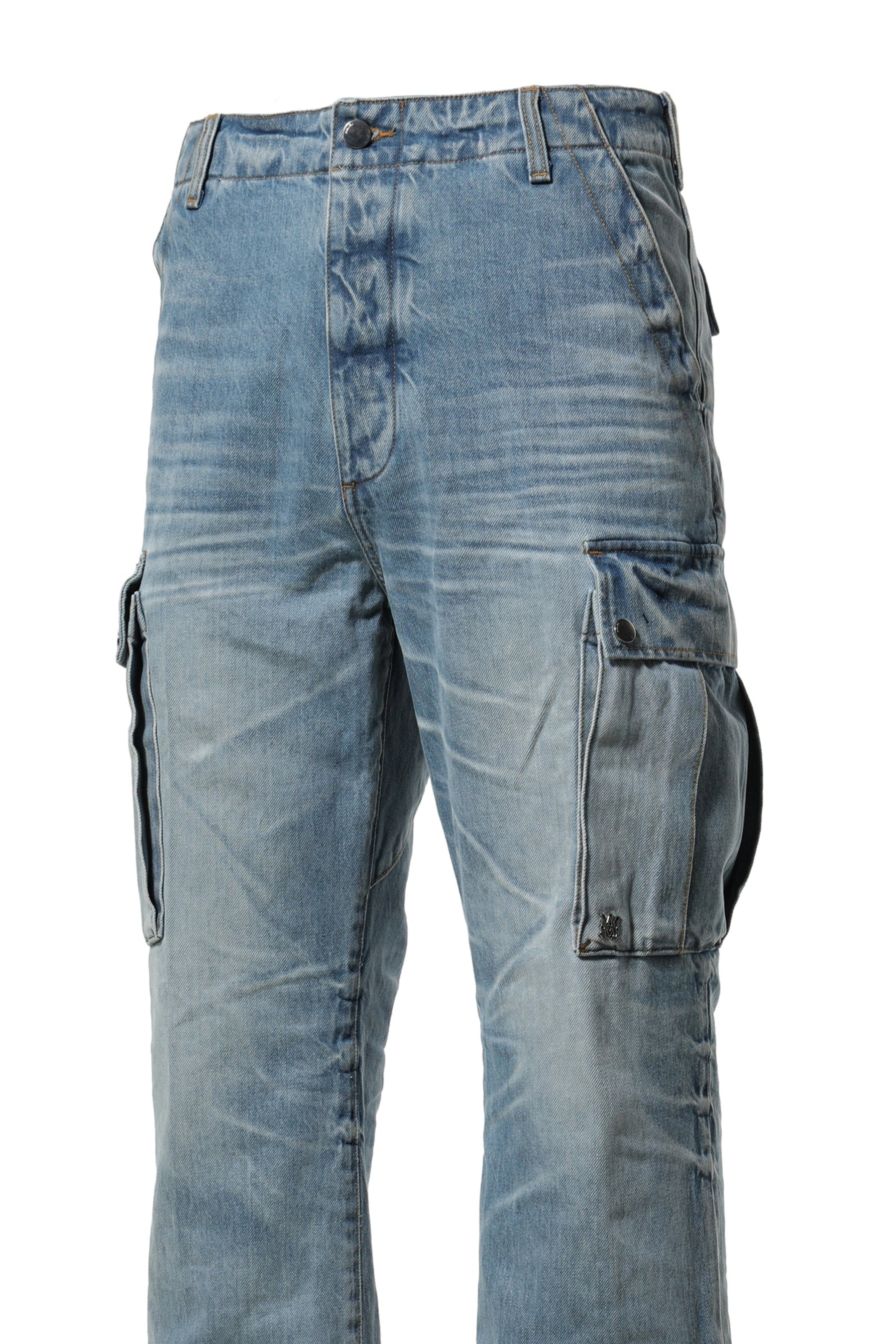 M65 CARGO KICK FLARE / FADED INDIGO - 4