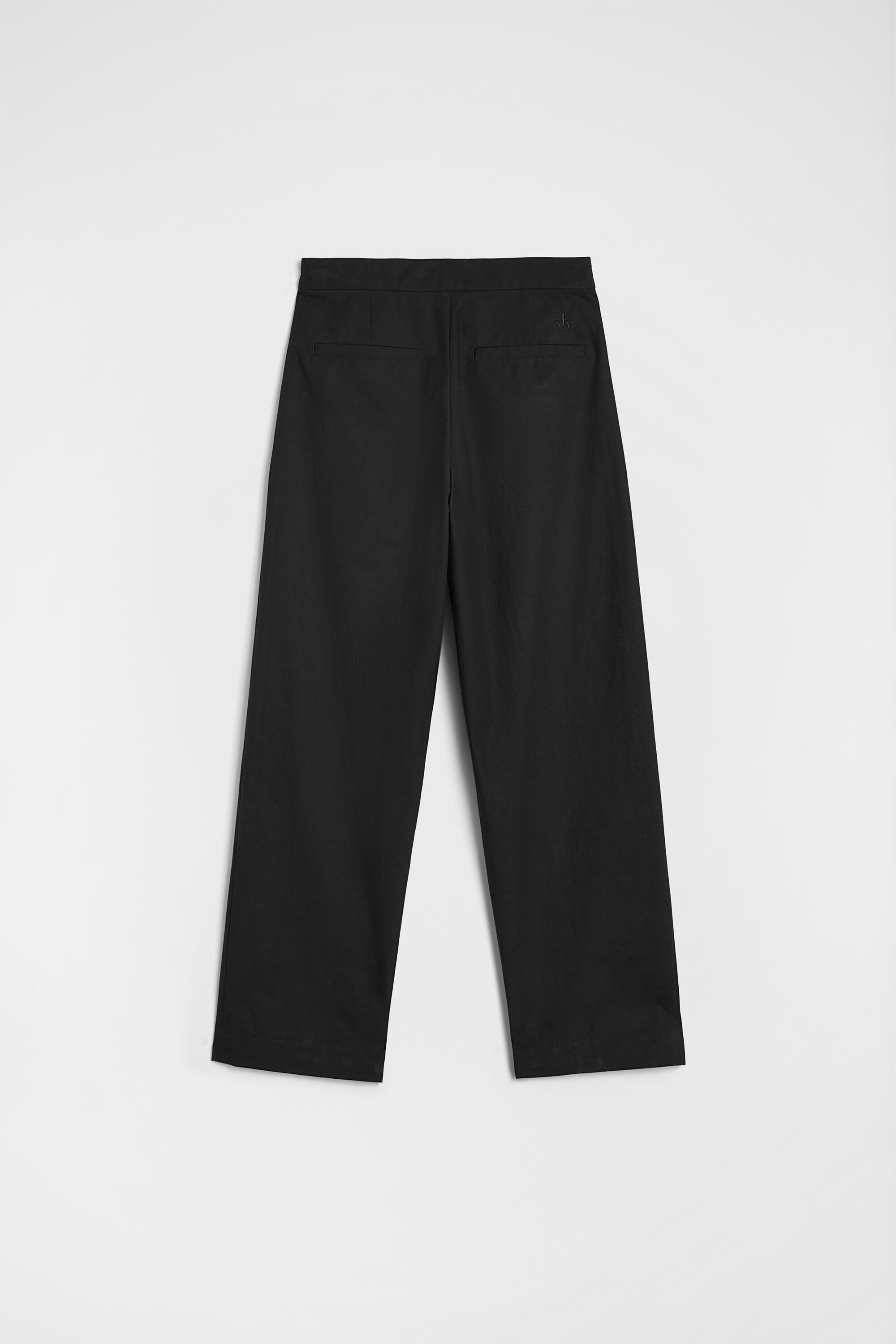 Cotton Tapered Trousers - 3