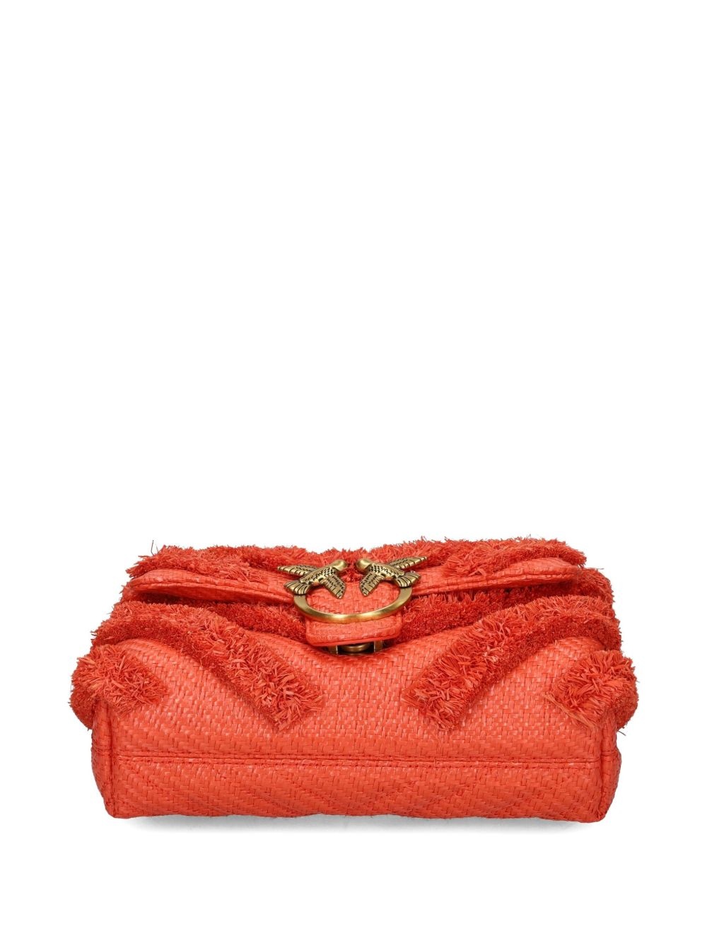 fringed-chevron shoulder bag - 3