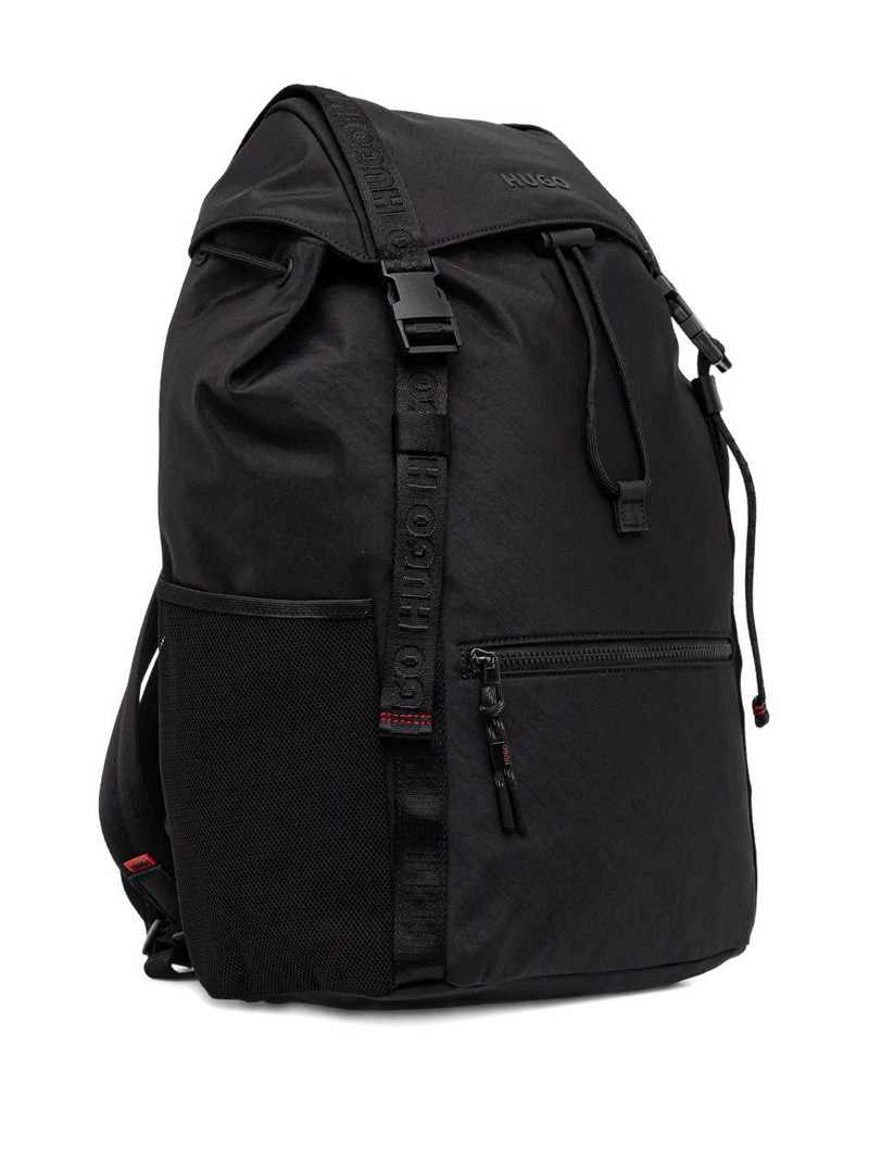 HUGO drawstring buckled backpack outlook