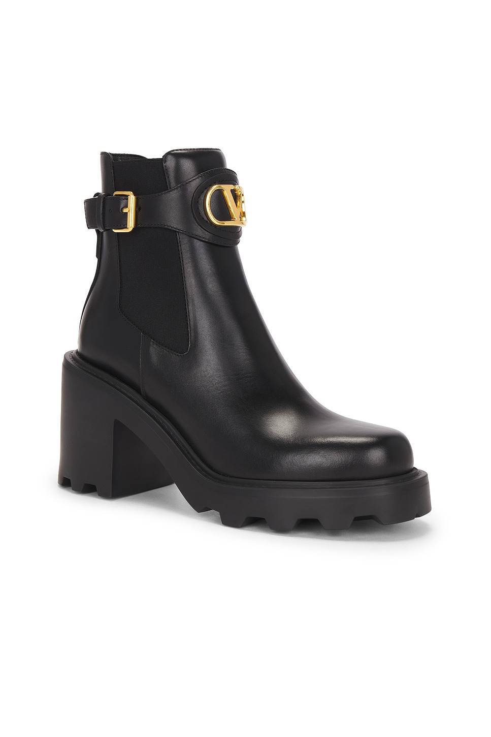 V Logo Signature Beatle Boot - 2