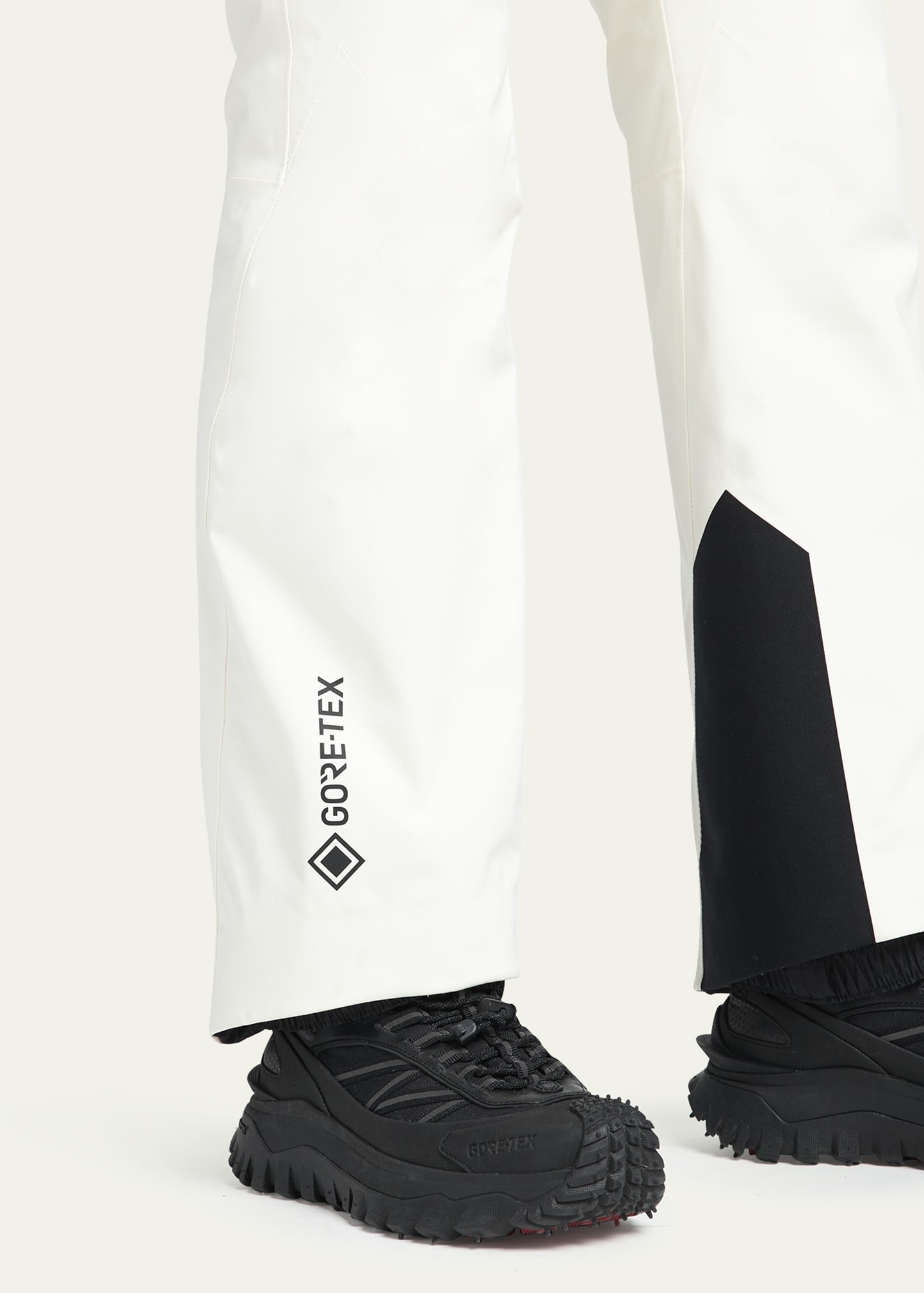 Belted Contrast Ski Trousers - 5