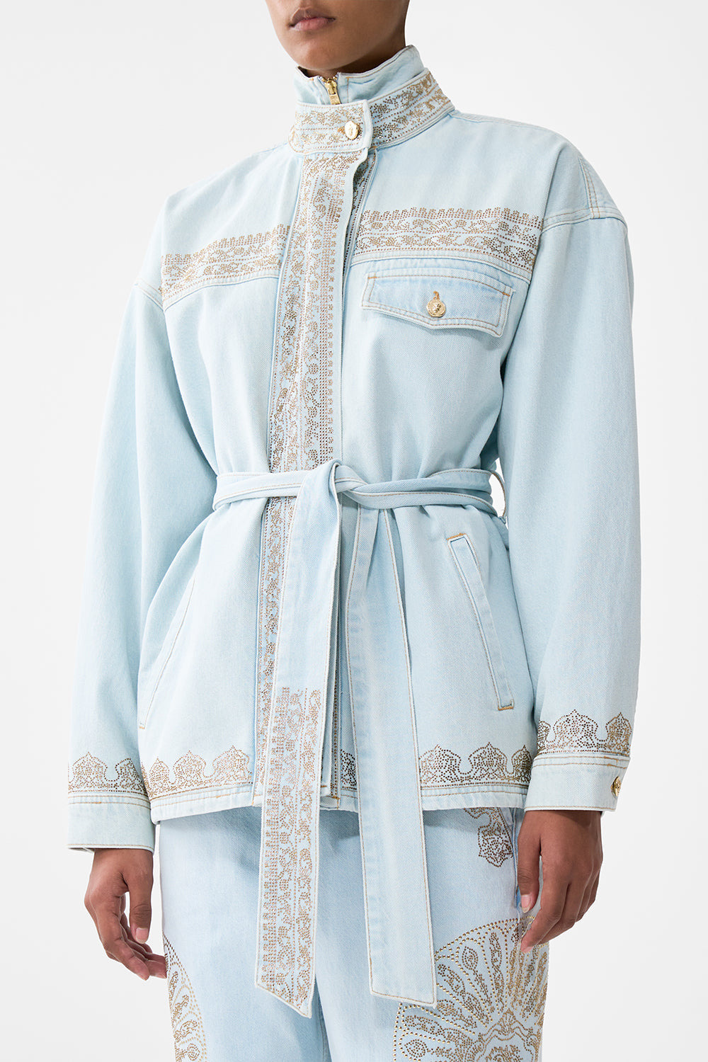 ALIKA ISTANBUL ALCHEMY HIGH NECK JACKET - 5