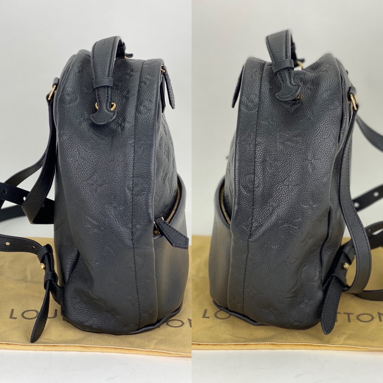Louis Vuitton Sorbonne Monogram Empreinte Backpack Travel School M44016 preowned - 12