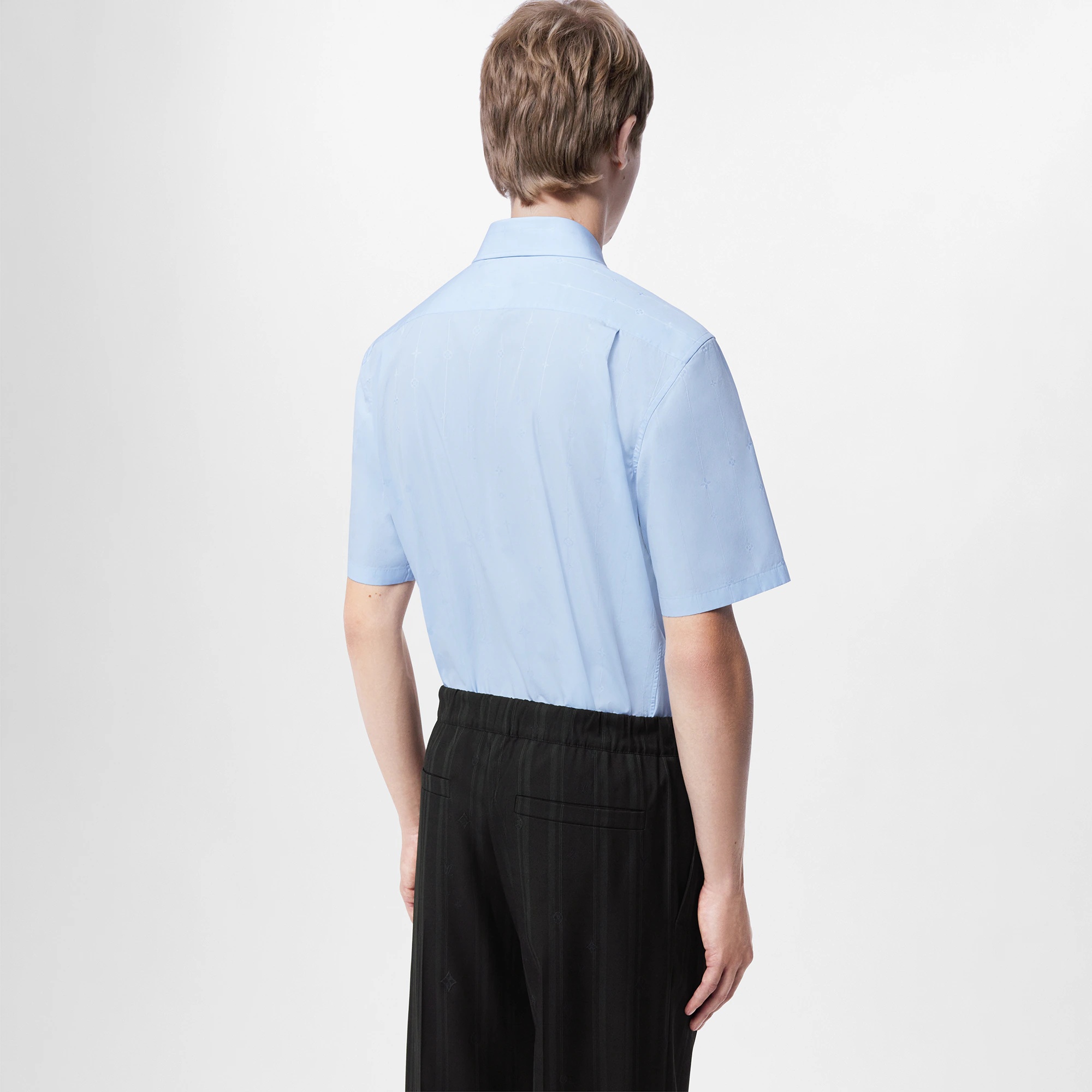 Short-Sleeved Cotton Shirt - 7