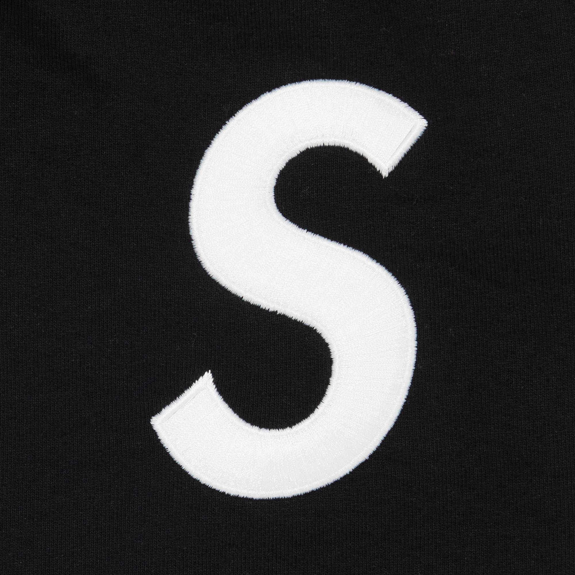 Supreme S Logo Split Sweatpant 'Black' - 3