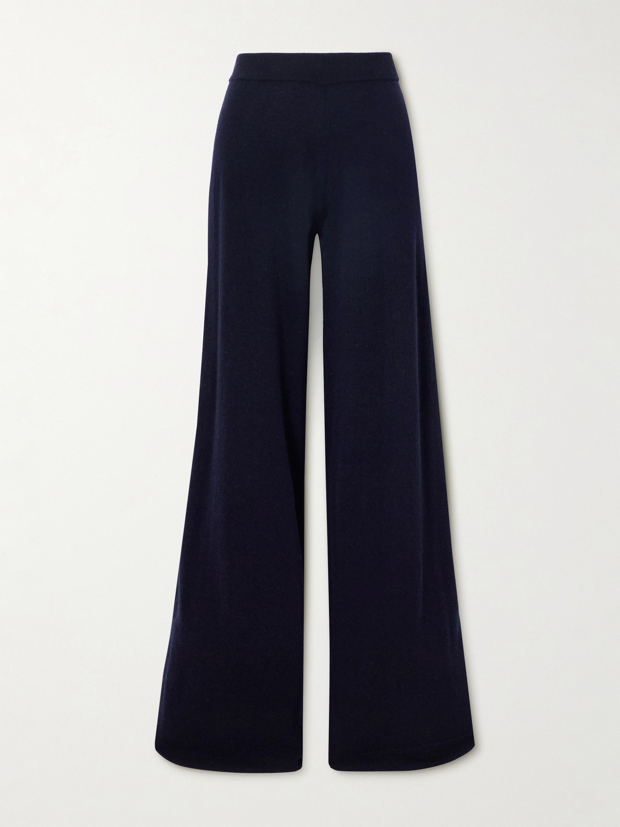 Wool And Cashmere Wide-leg Pants - 1
