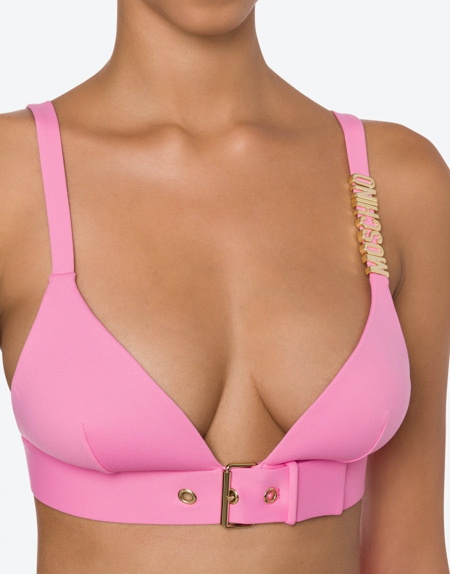 BUCKLE BIKINI TOP - 4