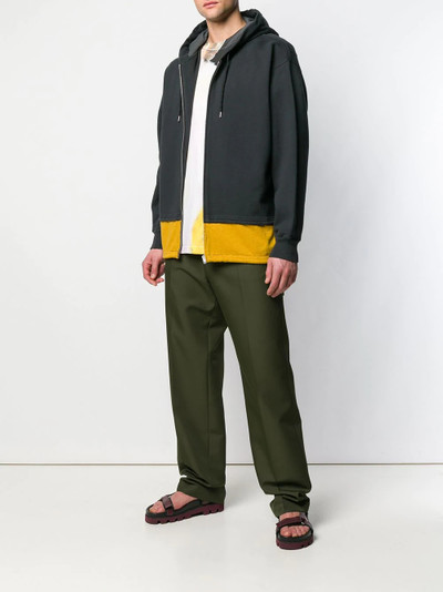 Marni two-tone hoodie outlook