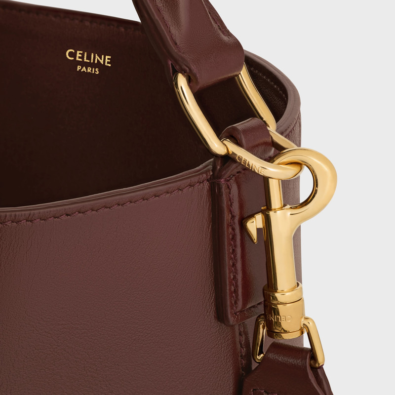 MEDIUM BUCKET LOUISE IN SMOOTH CALFSKIN 4