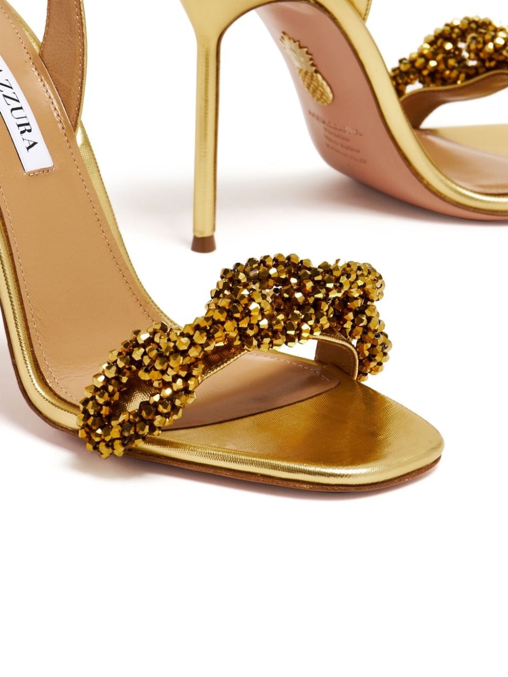 Chain of Love 105mm sandals - 5