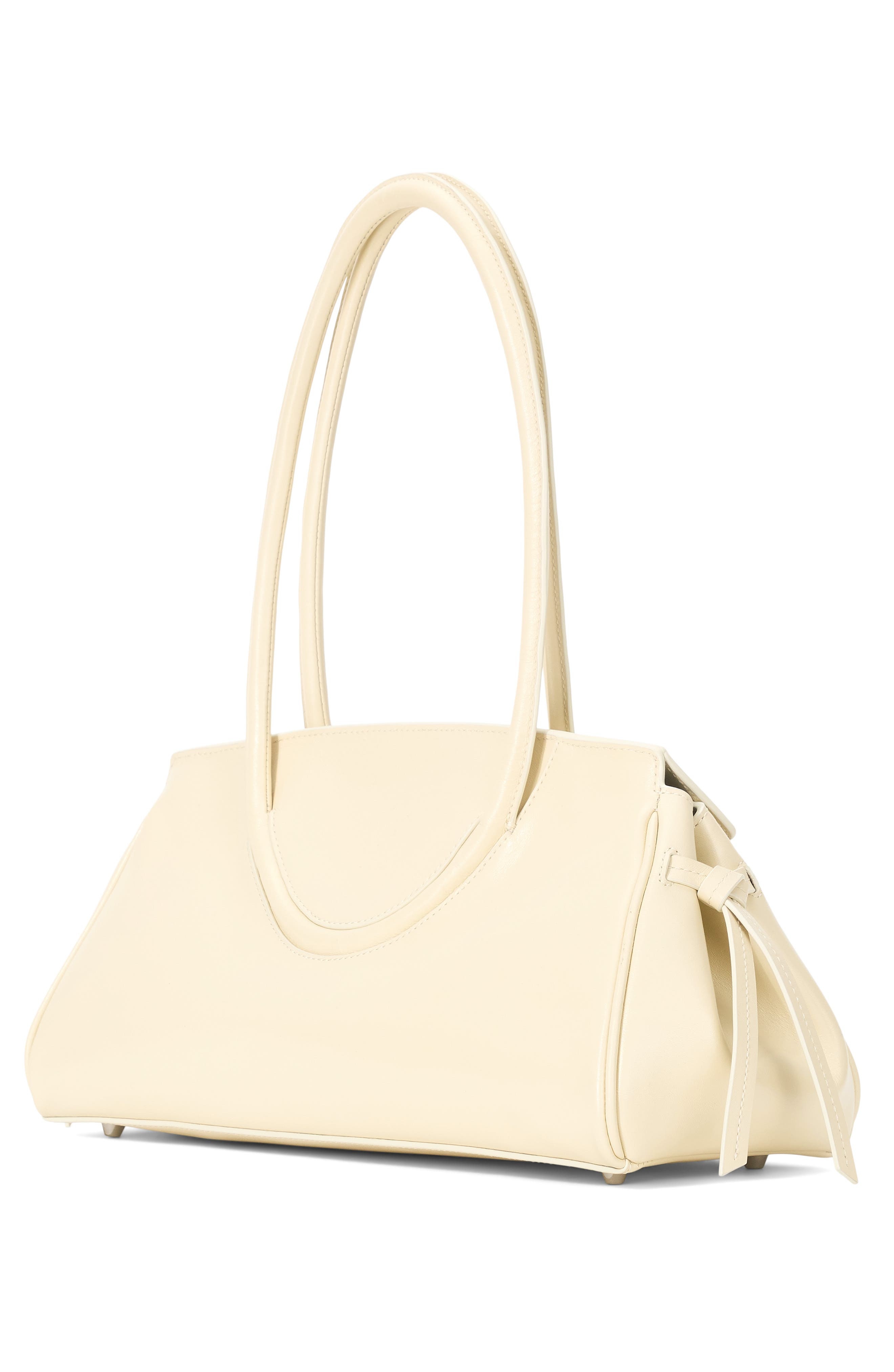 STAUD Maude Leather Shoulder Bag in Cream at Nordstrom - 2