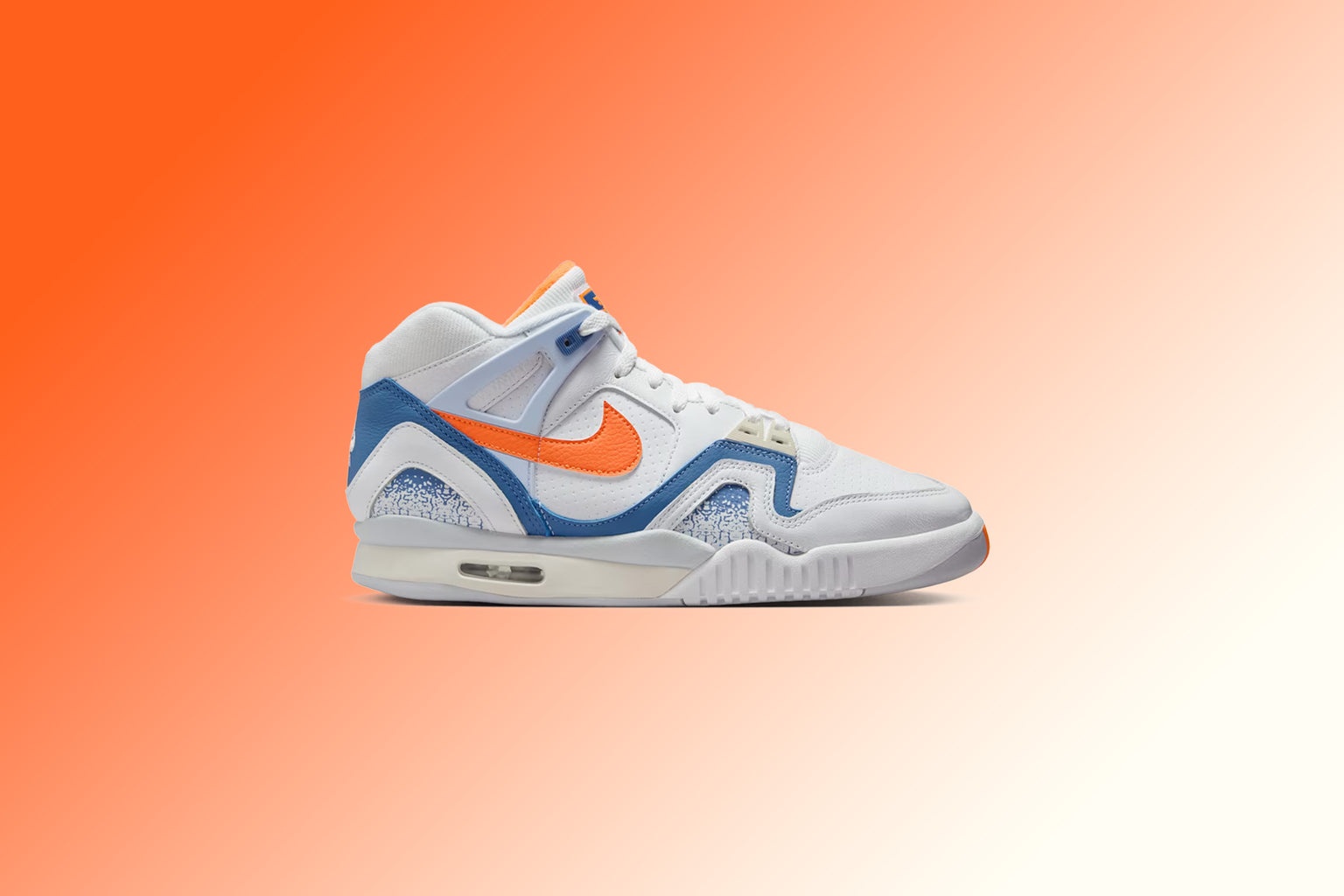 AIR TECH CHALLENGE 2 - WHITE/TART/STONE BLUE/FOOTBALL GREY - 5