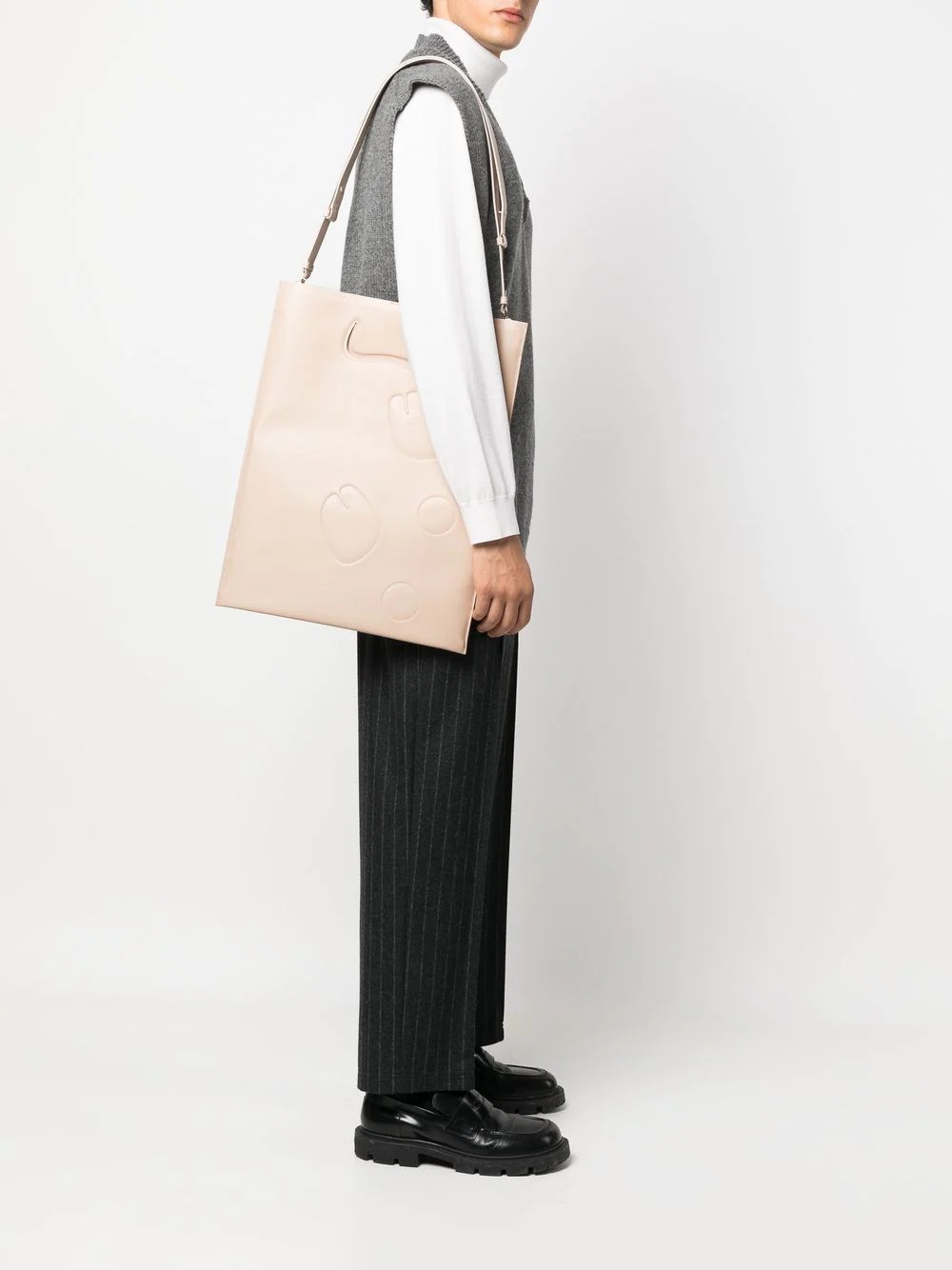 embossed-tabi Shopping Bag - 2
