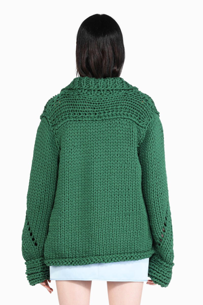 N°21 CHUNKY-KNIT CARDIGAN outlook