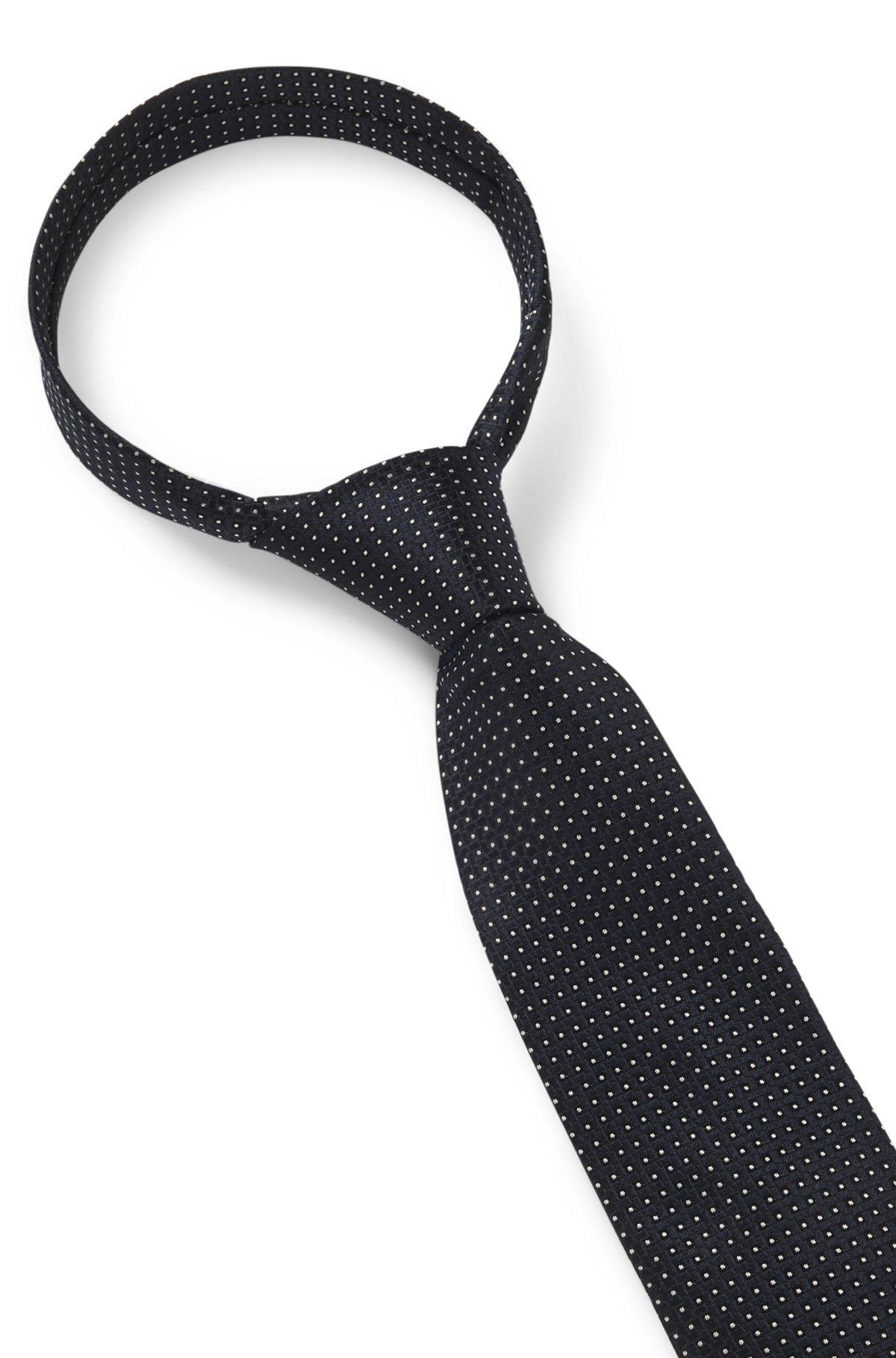 ITALIAN-MADE TIE IN SILK JACQUARD - 6