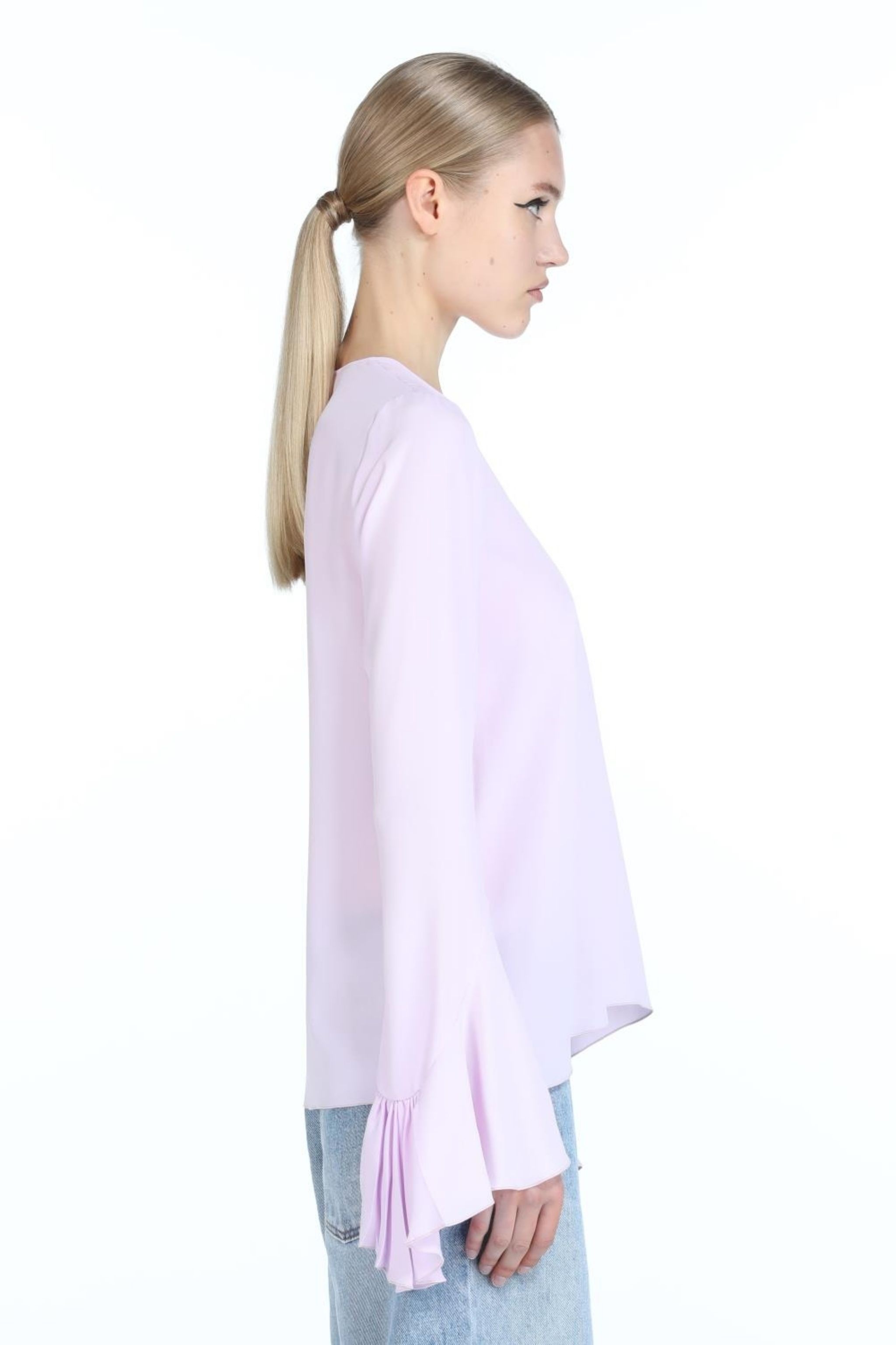 PLEATED-CUFF TOP - 3