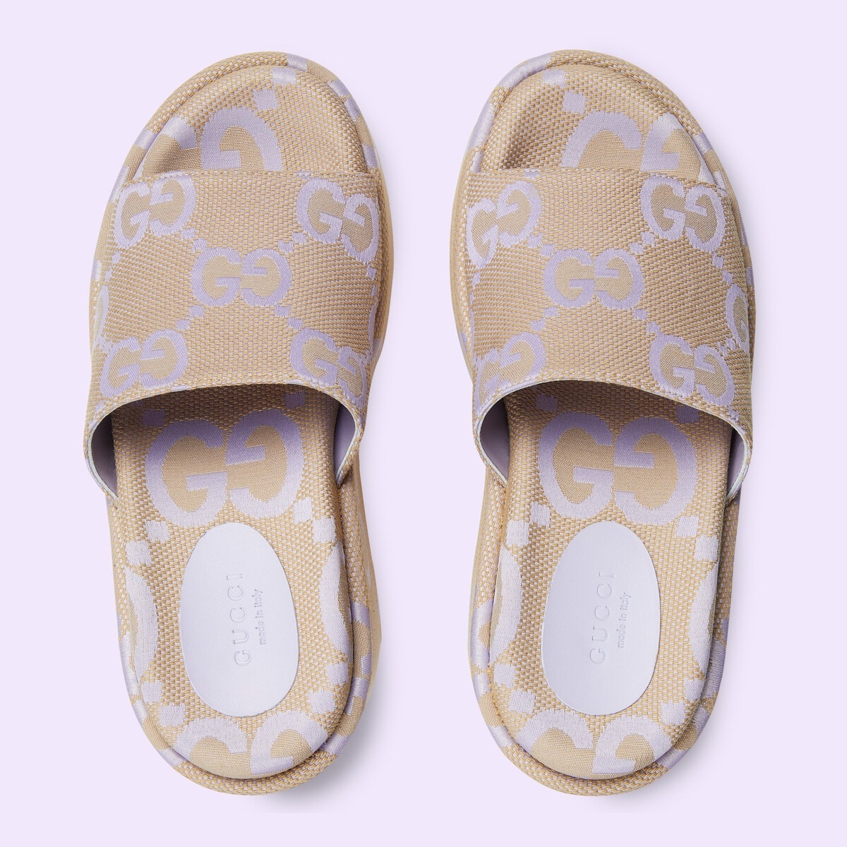 Women's platform slide sandal - 4