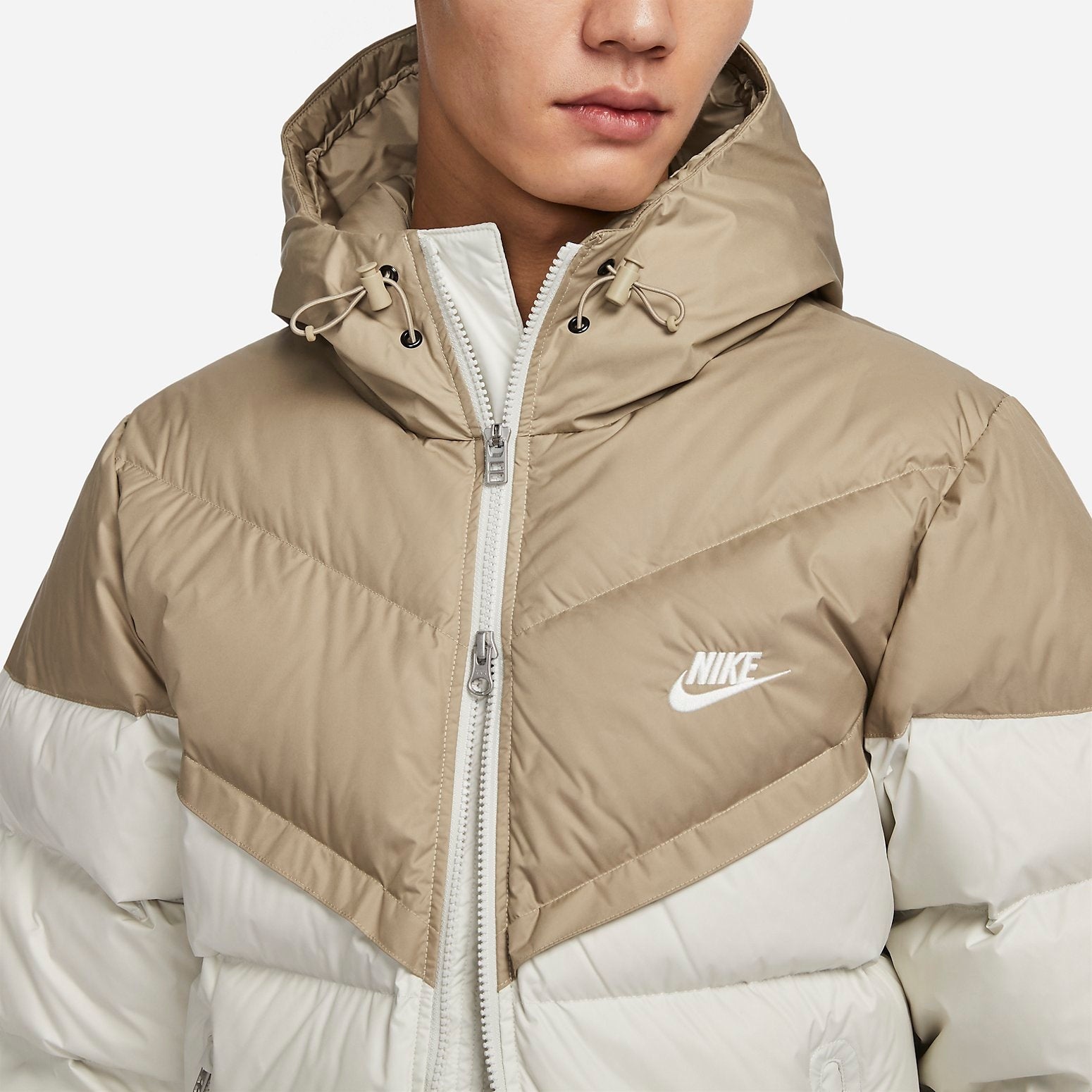 Nike Storm-FIT Hooded Puffer Jacket 'Khaki' FB8178-247 - 3
