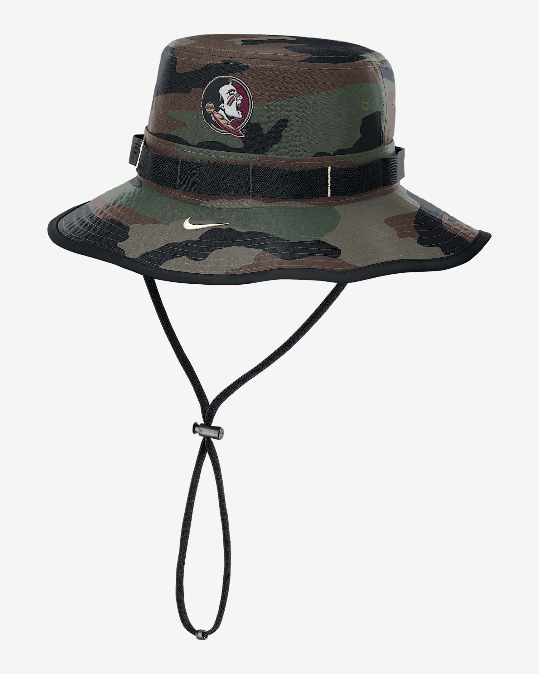 Florida State 2025 Military Appreciation Boonie Men's Nike Dri-FIT College Bucket Hat - 1