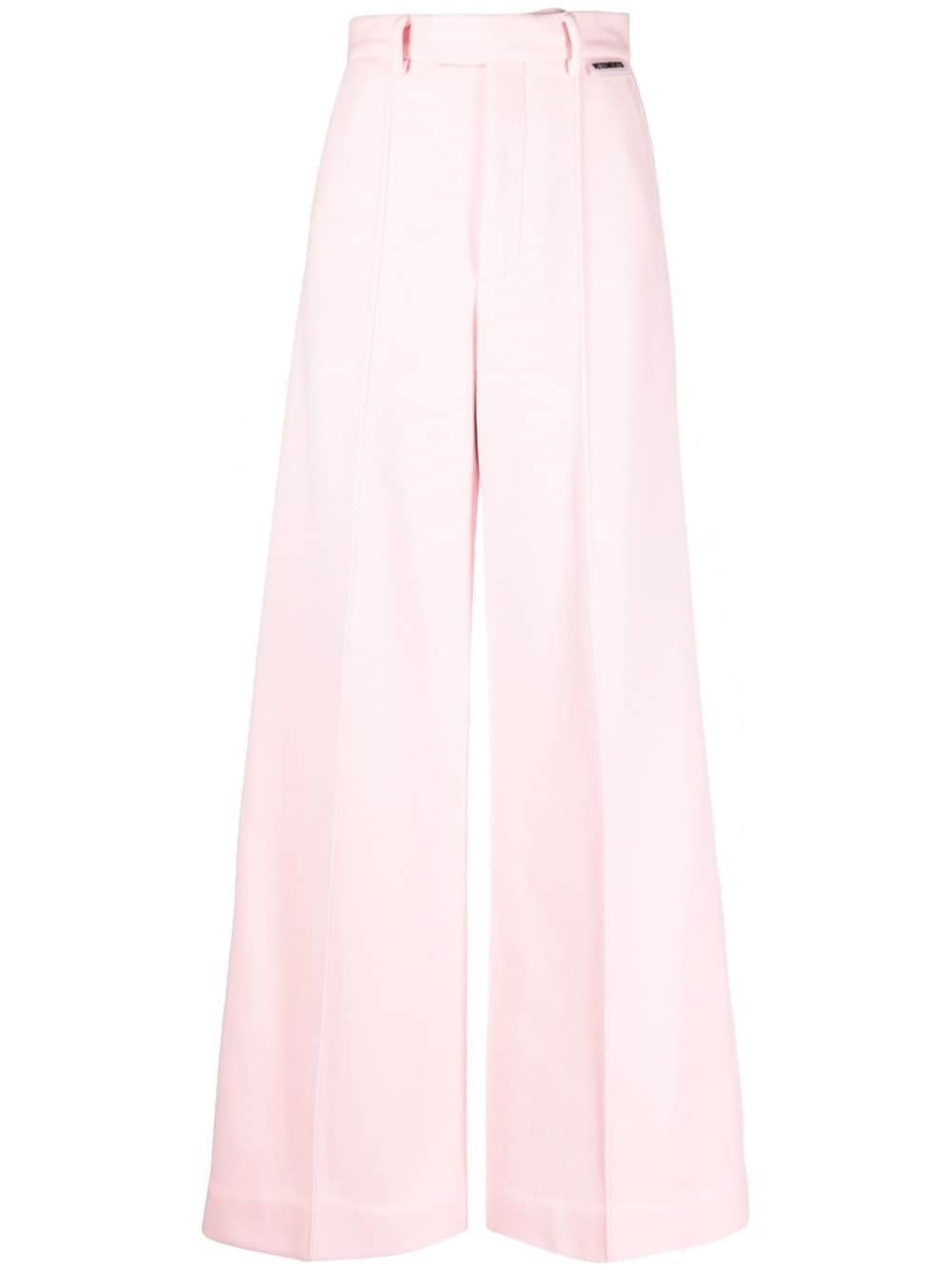 wide-leg tailored trousers - 1