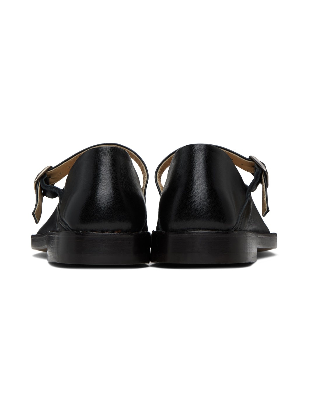 LEMAIRE Black Ballerina Loafers