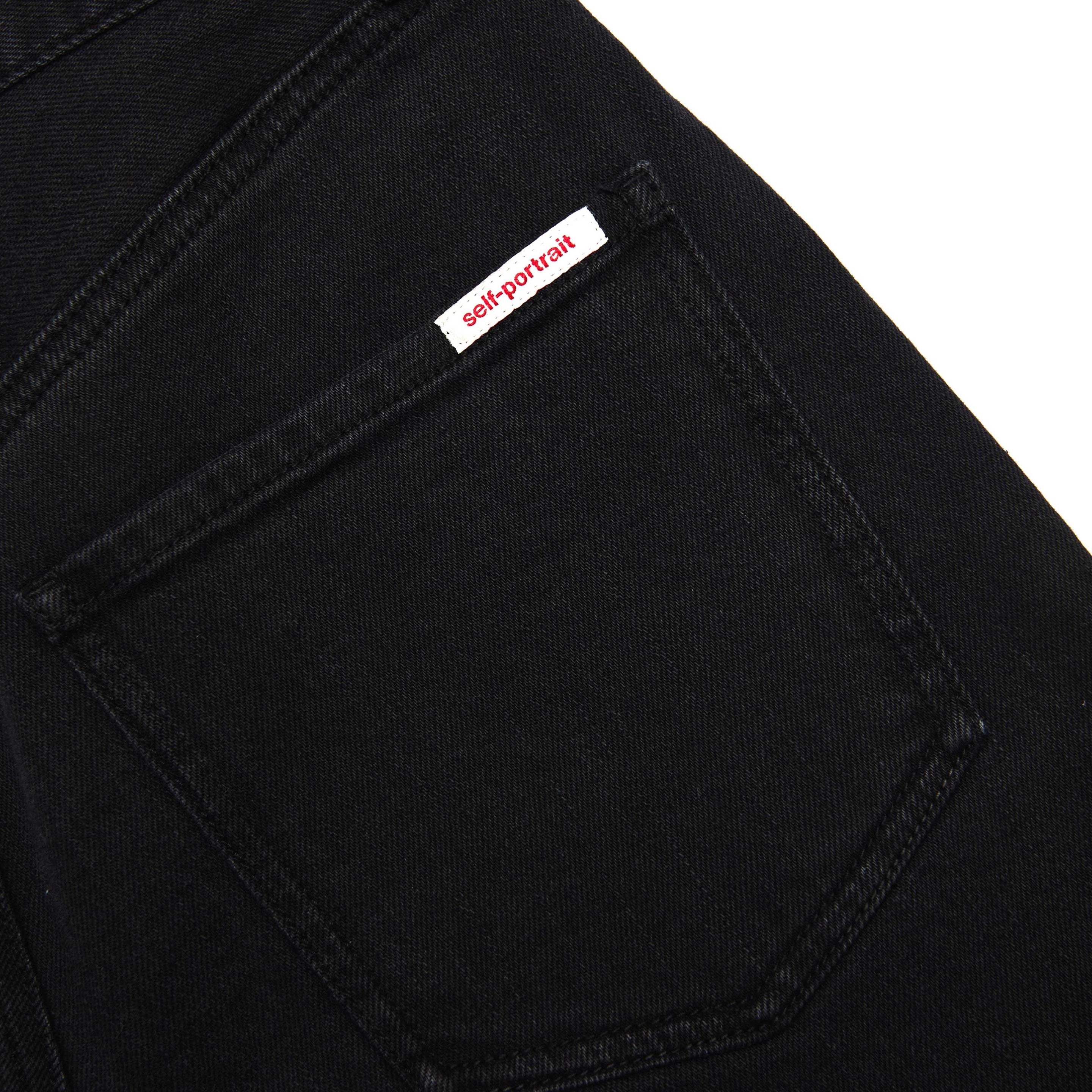 Black Barrel Leg Jeans - 5
