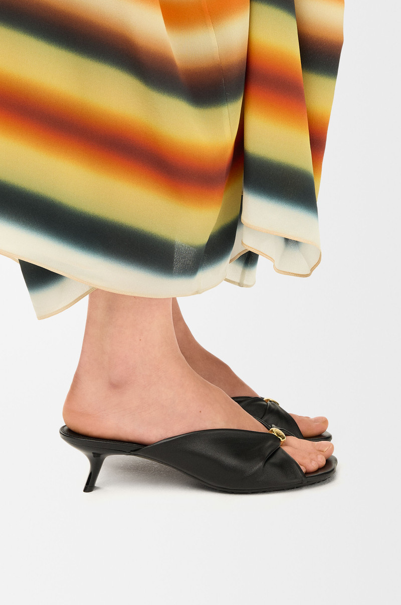 Loewe Pebble Soft slide in nappa lambskin outlook