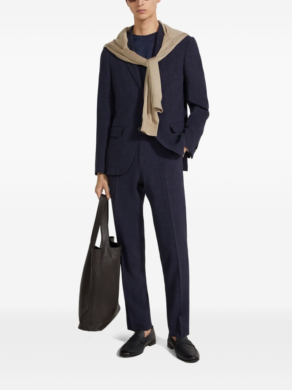 Trofeo seersucker trousers - 2