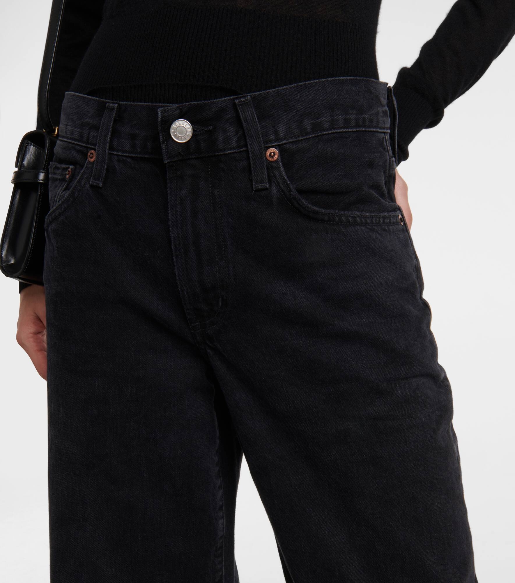 Clara low-rise wide-leg jeans - 4