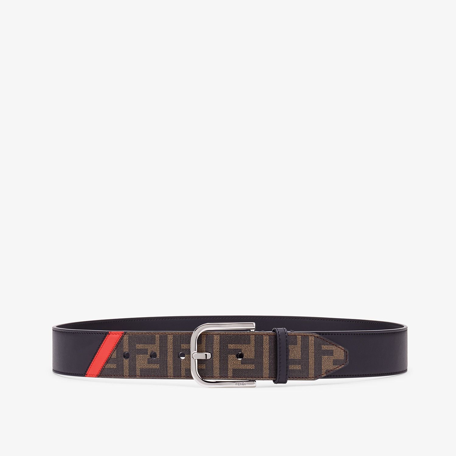 Brown fabric belt - 1