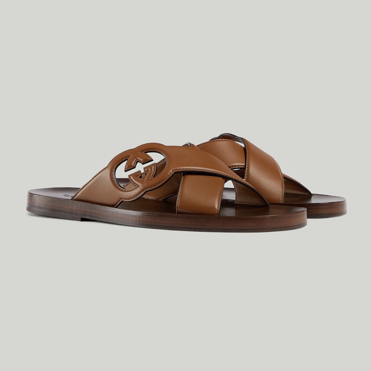 Men's Interlocking G slide sandal - 2