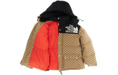 GUCCI Gucci x The North Face GG Monogram Padded Coat 'Beige Ebony Black' 670909-Z8APZ-2184 outlook