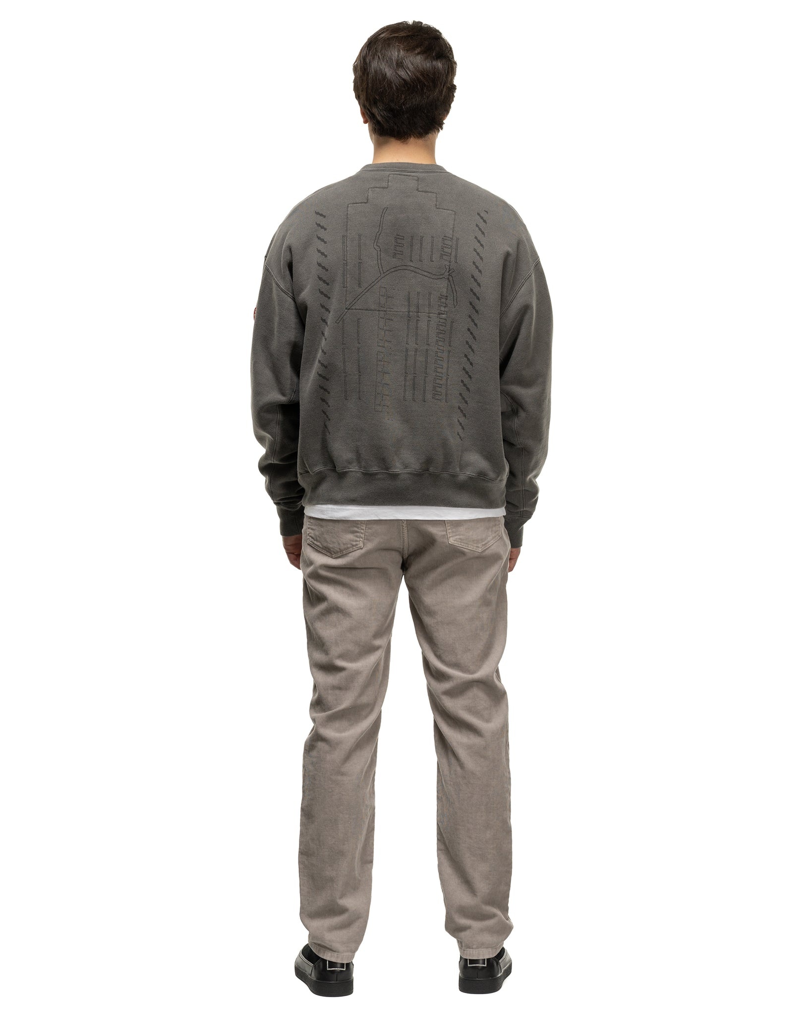 OVERDYE //// CREWNECK CHARCOAL - 4